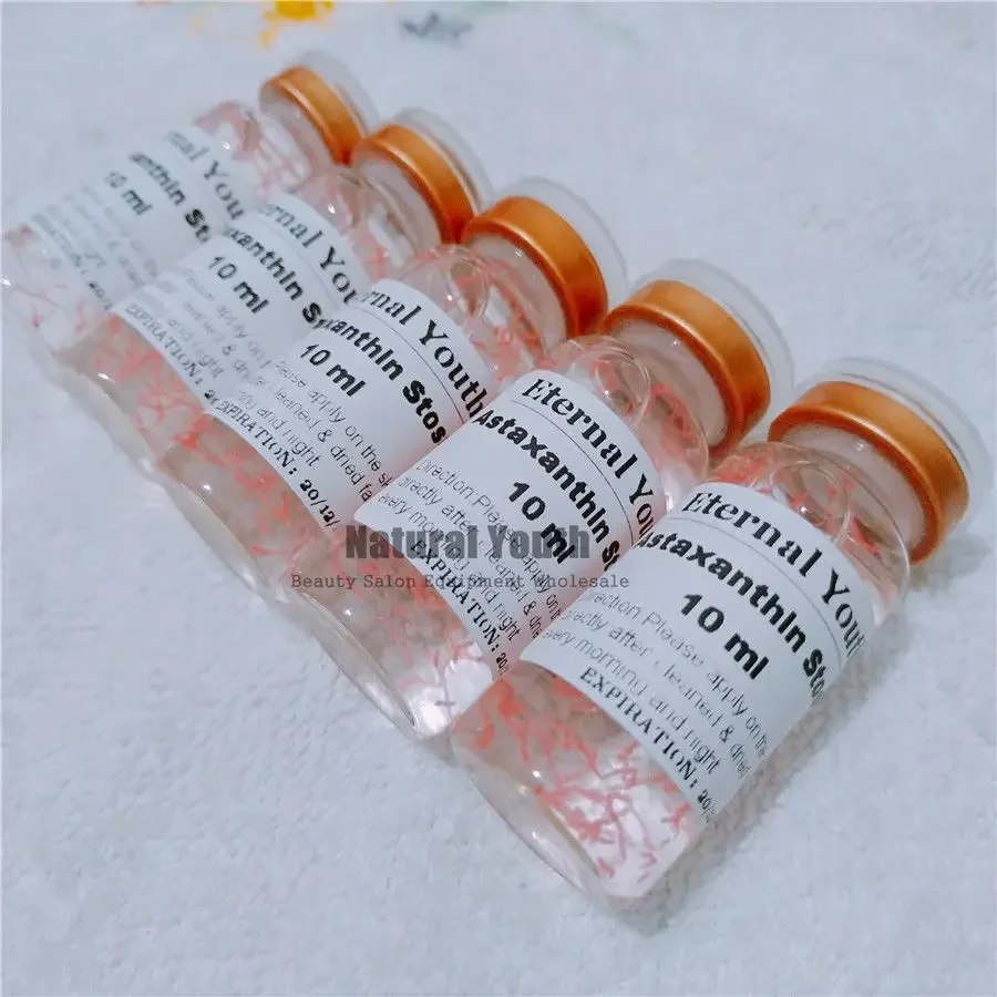 10ml Astaxanthin Acid Eye Dark Circle Eye Bag Treatment Skin Firming Serum