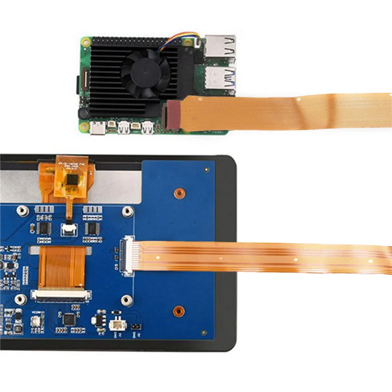 Classy-For Raspberry Pi 5 DSI Flex Cable 22Pin To 15Pin For DSI Display Multifunctional Convenient Practical Cable, 300Mm Easy I