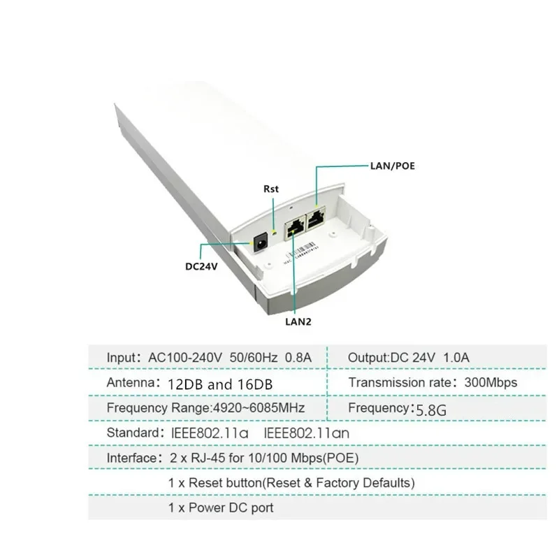 9344 9331 206 1-3 km Chipset Router WIFI Repeater CPE Lange afstand 300 Mbps2.4G AP Bridge Client Router repeater