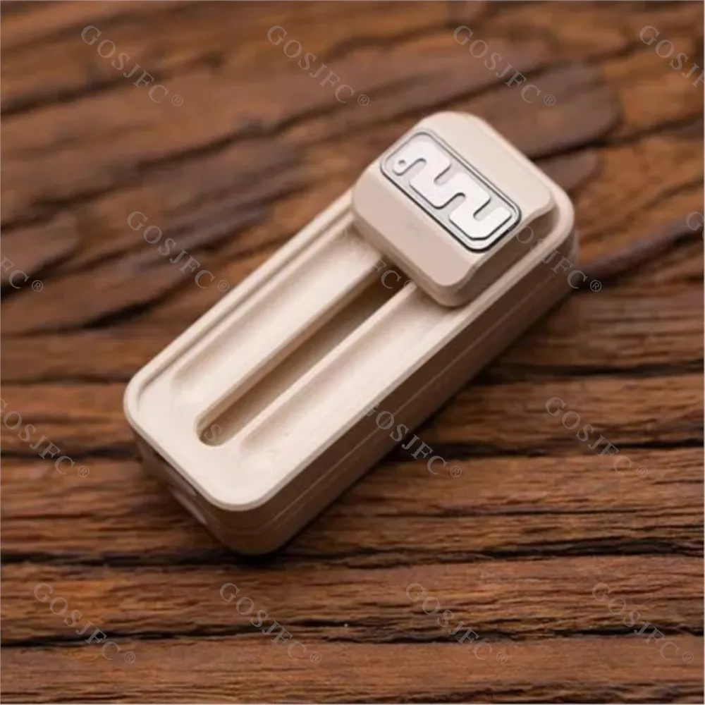 BRAIN EDC Snake-I Fidget Slider Stress Relief Speelgoed Fidget Speelgoed Voor Volwassenen Push Slider Zirkonium Angst Relief Gadgets