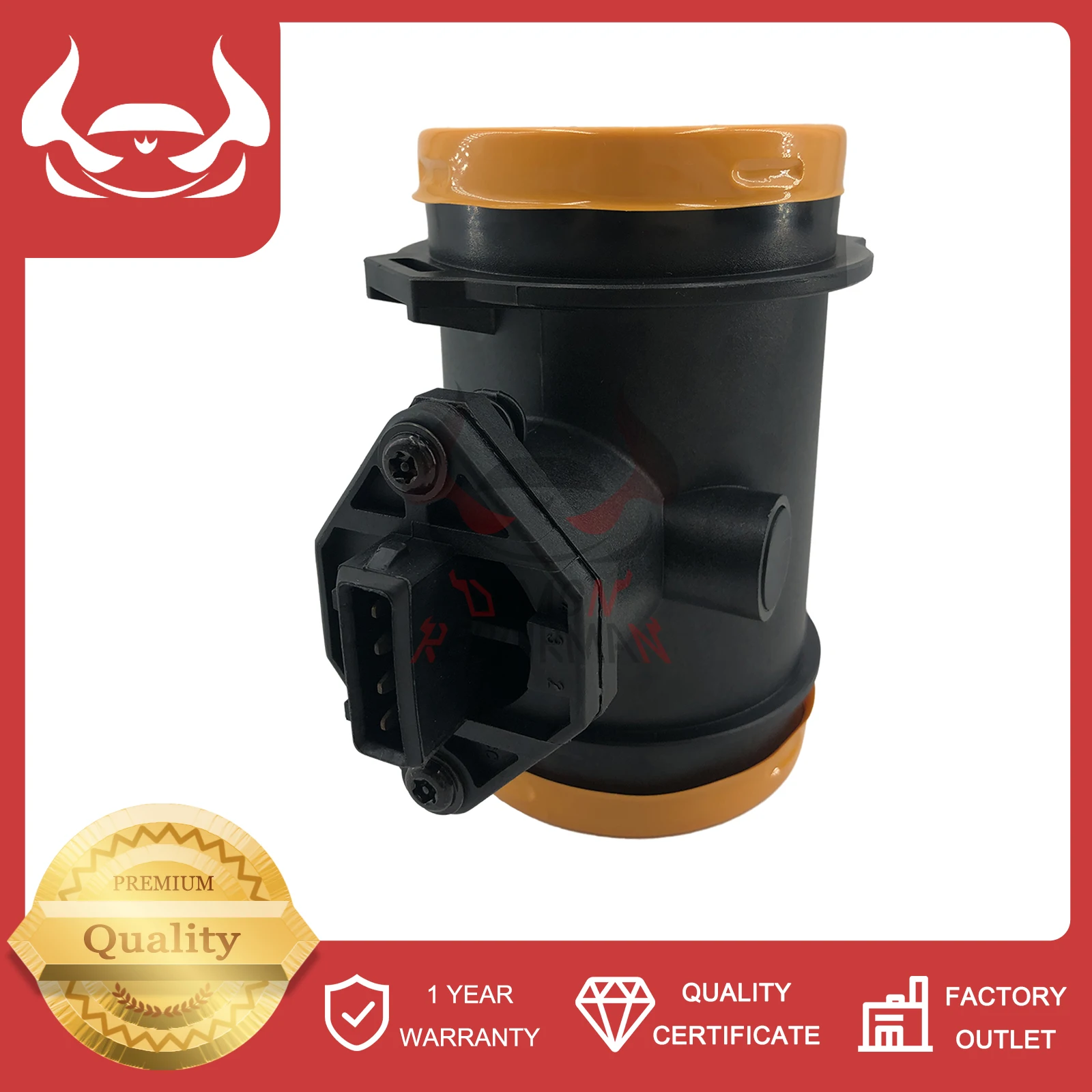 

0280217512 New MAF Air Flow Meter Compatible With Volkswagen Golf MK3 Passat B4 2.8L VR6 1994-1999 Audi 100 C4