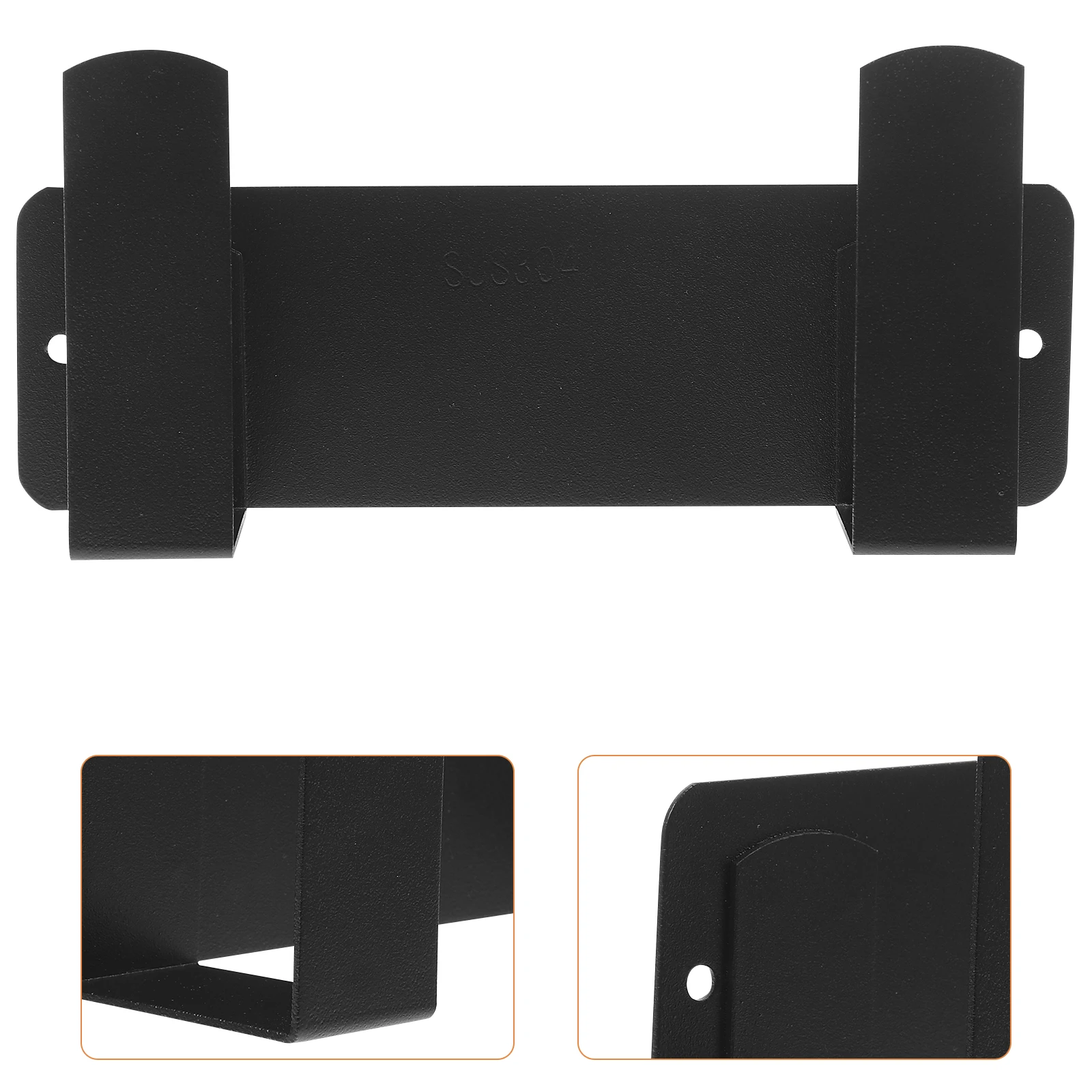 

Cutting Board Mount Pot Lid Organizer Aviation Aluminum Punch Free Space Saving Kitchen Storage Rack Black