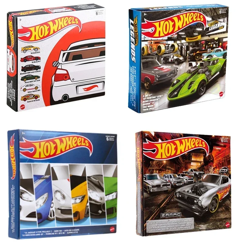 Orijinal Hot Wheels Premium araba Diecast 1/64 japonya klasik araba Toyota Nissan Honda çocuk çocuk oyuncakları için Boys doğum günü hediyesi