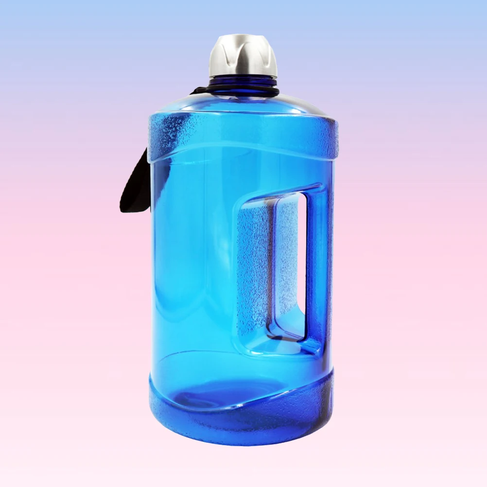 

2.2 L Petg Water Large Drinking For Sports Gym Home Yoga Free Water Bottle Eco-Friendly Easy Clean Portable Plastic Bottle Dark