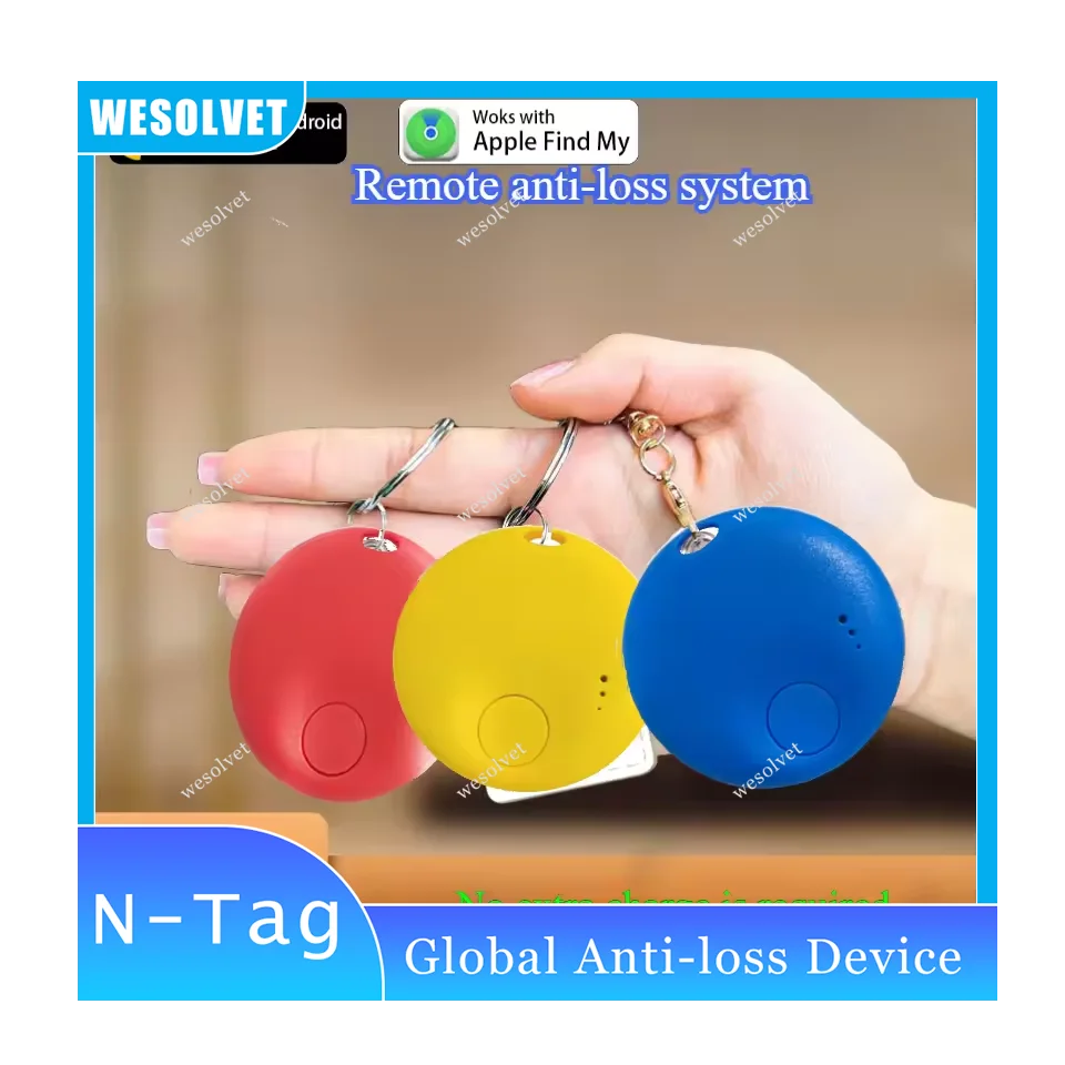 

Smart Bluetooth Airtags Tag Tracker For Android For Apple Phones Work With Google ios Find My /Hub App Pet Key Elderly Finder