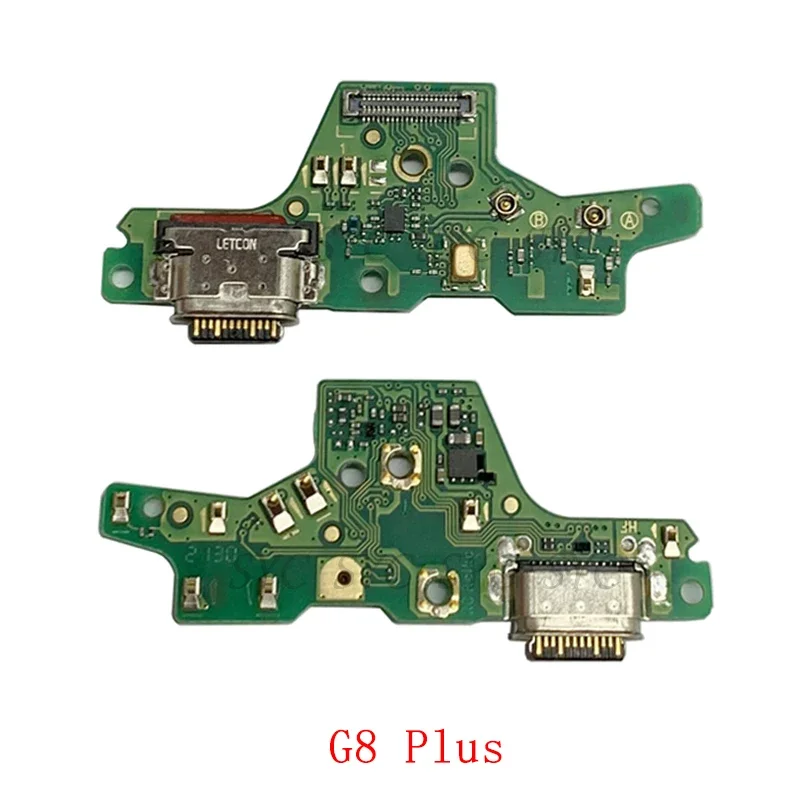 USB شحن ميناء موصل مجلس الكابلات المرنة لموتورولا موتو G8 زائد G8 اللعب G8 الطاقة G9 اللعب G9 أجزاء إصلاح الطاقة #4
