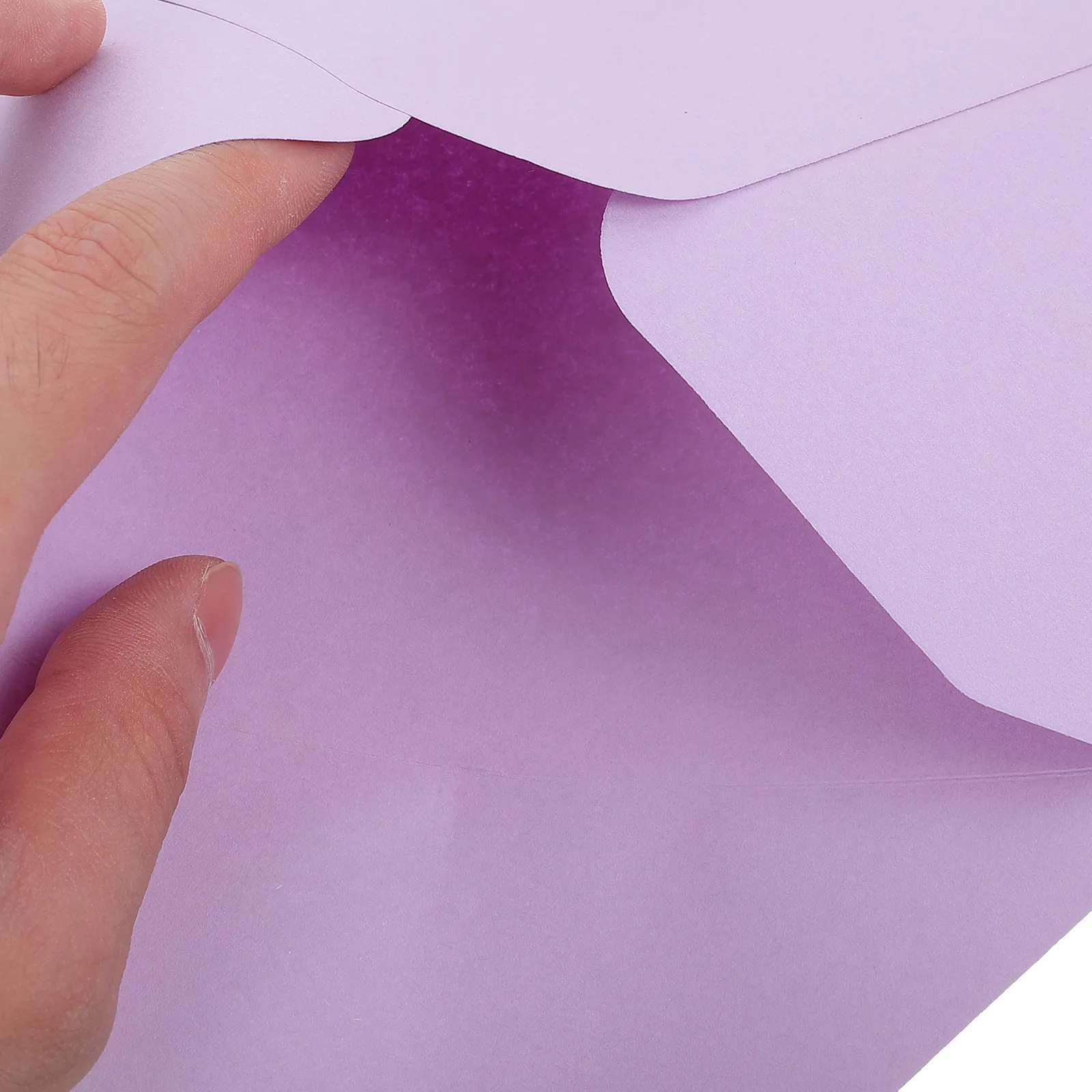 

50 Pcs Invitation Envelope Wedding Envelopes Greeting Card Mailing Blank for Invitations Letter Lavender