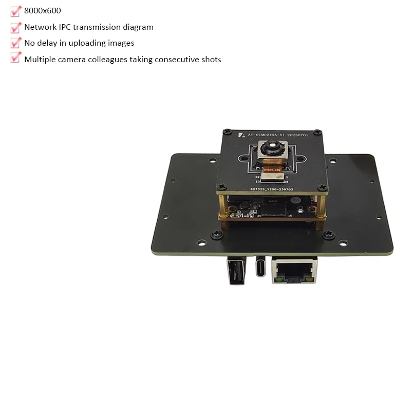 48MP Ultra HD 12MP Fast PDAF USB Camera Module UVC Free Driver USB Webcam for Document Scan IPC image transmission