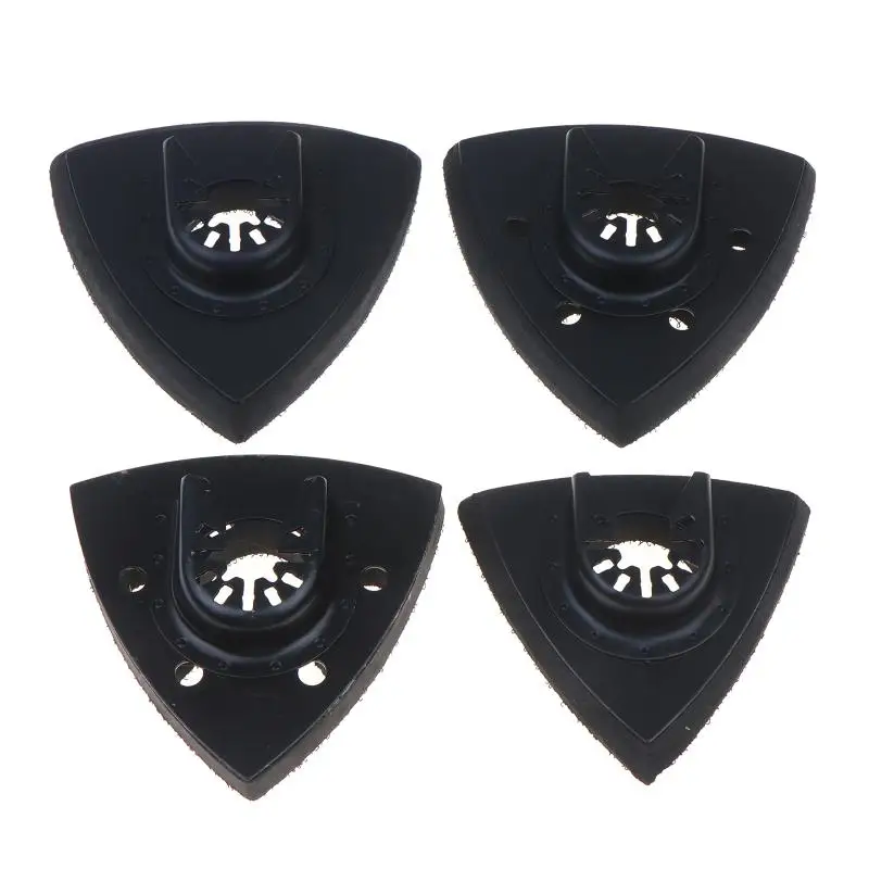 Triangular Sanding Pad Oscillating Multi Tool Sandpaper Backing Plate For Wood Polishing Home Renovation Fine Finishing Tasks