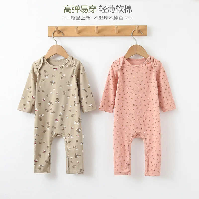 

Jenny&Dave Baby jumpsuit 2023 new men and women baby cotton printed pullover crawling suit newborn clothes air-conditioned suit