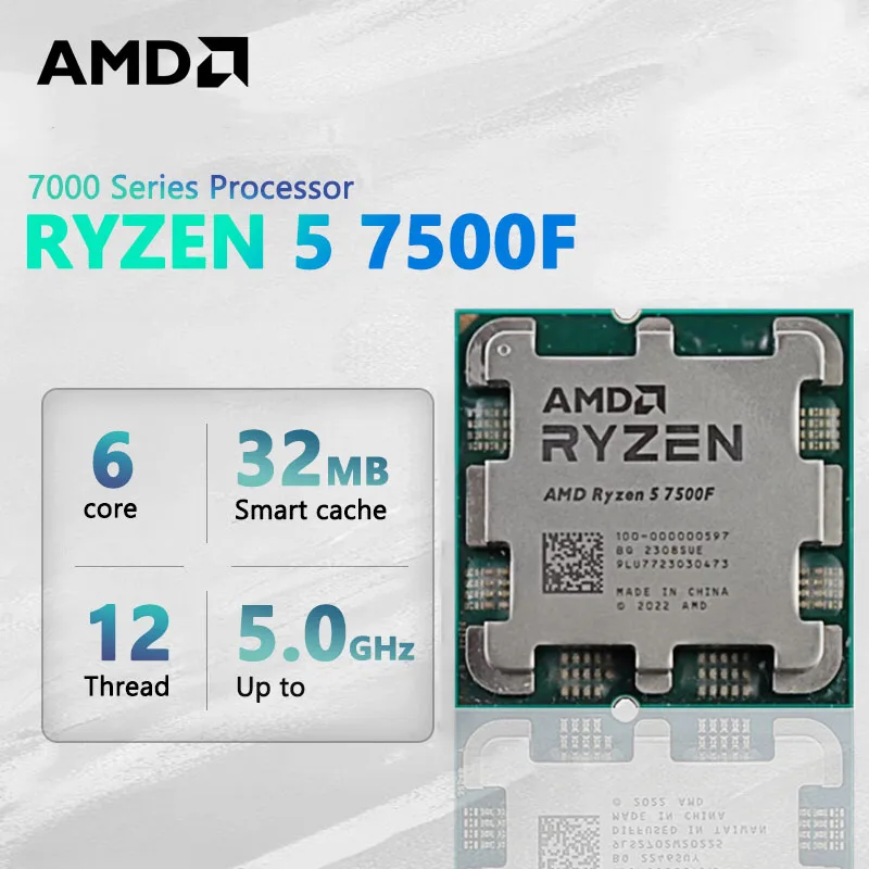 รีวิว AMD Ryzen 5 7500F: ประสิทธิภาพสูง ราคาคุ้มค่าสำหรับผู้ใช้งานทั่วไป