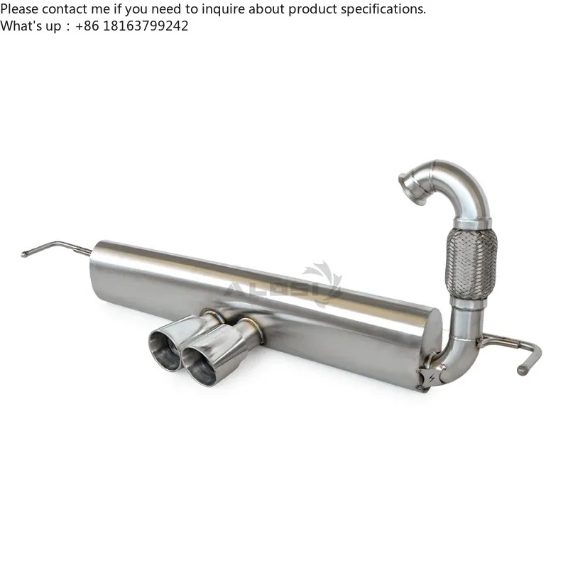 

For Mercedes Benz Smart W453 1.0/0.9T 2015-2021 Cat Back Exhaust Stainless Steel Performance Exhaust Mid exhaust tip