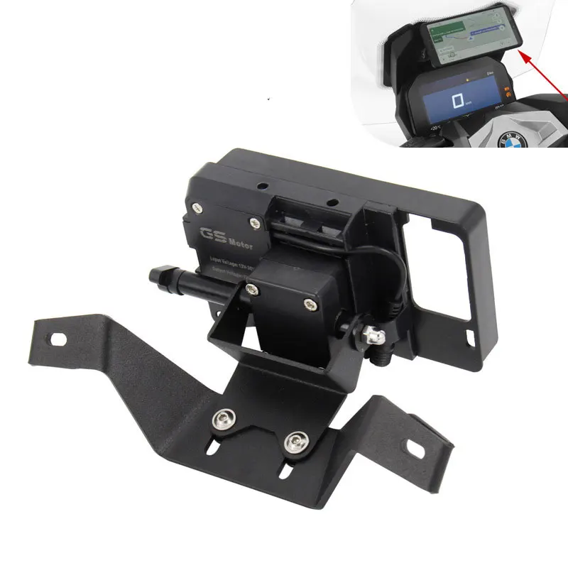 

Motorcycle GPS Smart Phone Navigation Mount Bracket Adapter Mounting Holder For BMW C400X