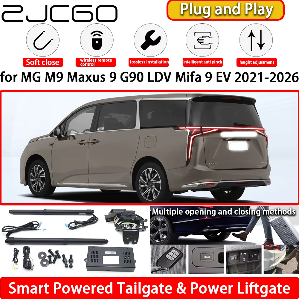 

for MG M9 Maxus 9 G90 LDV Mifa 9 EV 2021-2026 OEM Automatic Electric Powered Tailgate Power Liftgate Tail Gate Lift Kit System