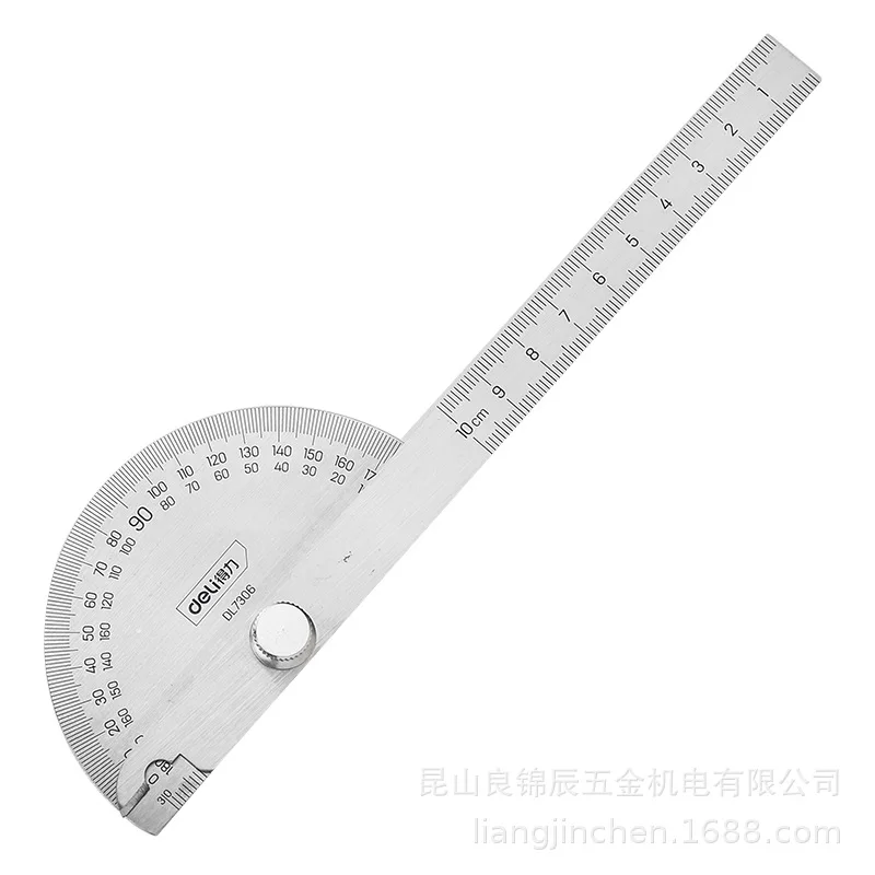 Protractor Stainless Steel Angle Finder Measuring Tool for DL7306 Woodworking Gauge