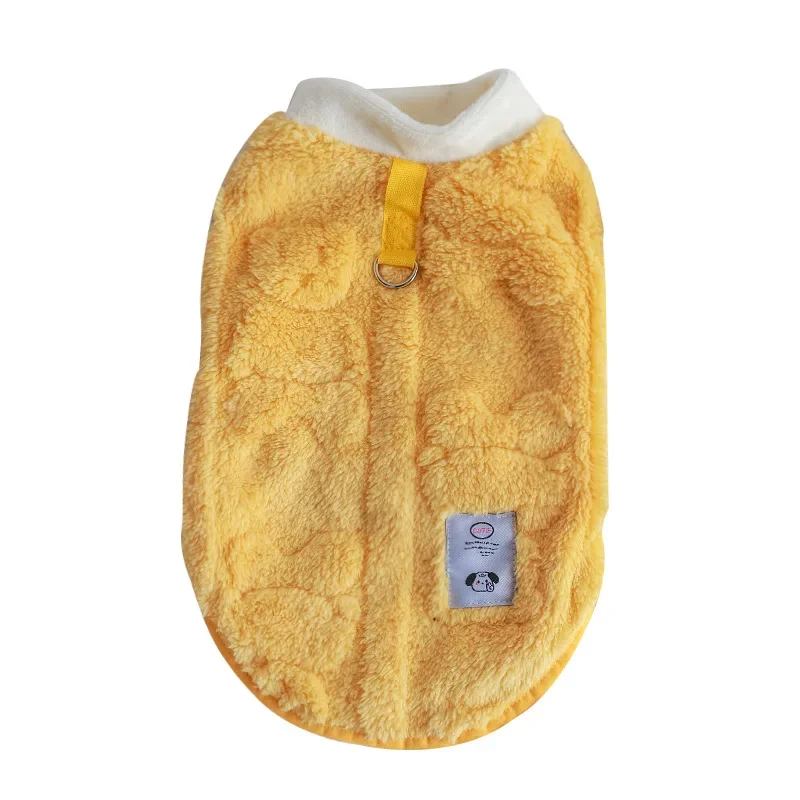 Warm Fleece Pet Clothes for Small Medium Dogs Cats Vest Bulldog Chihuahua Pug Jacket Shih Tzu Poodle Costumes Dog Accessories