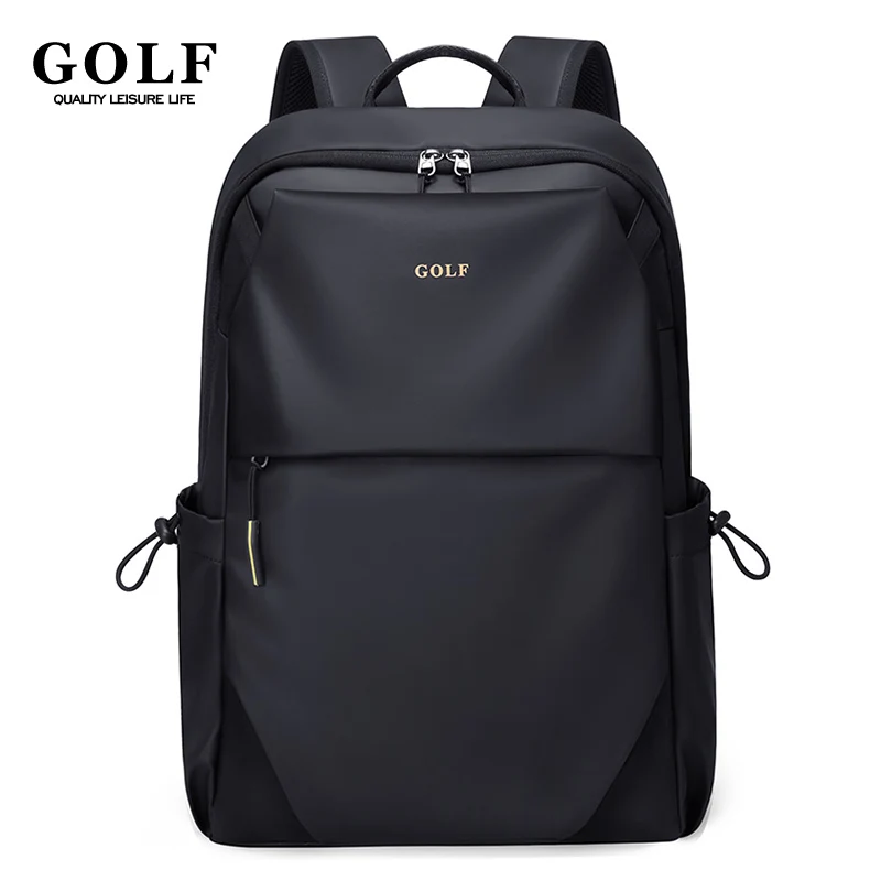 GOLF Versatile Backpack Trendy Washable Mens Waterproof Backpacks 15.6 Inch Laptop Travel Back Pack Casual Students College Bags