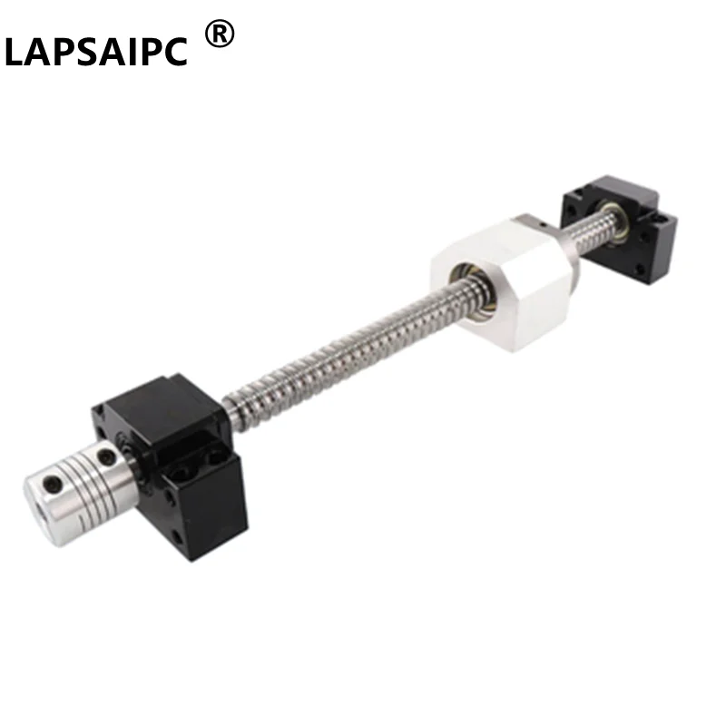 

Lapsaipc DFU3205 Ballnut+BK25 BF25 Jaw Double Ballscrew 400 500mm 600 700mm 750mm 800 900 1000mm 1100mm 1200mm 1400m 1500mm