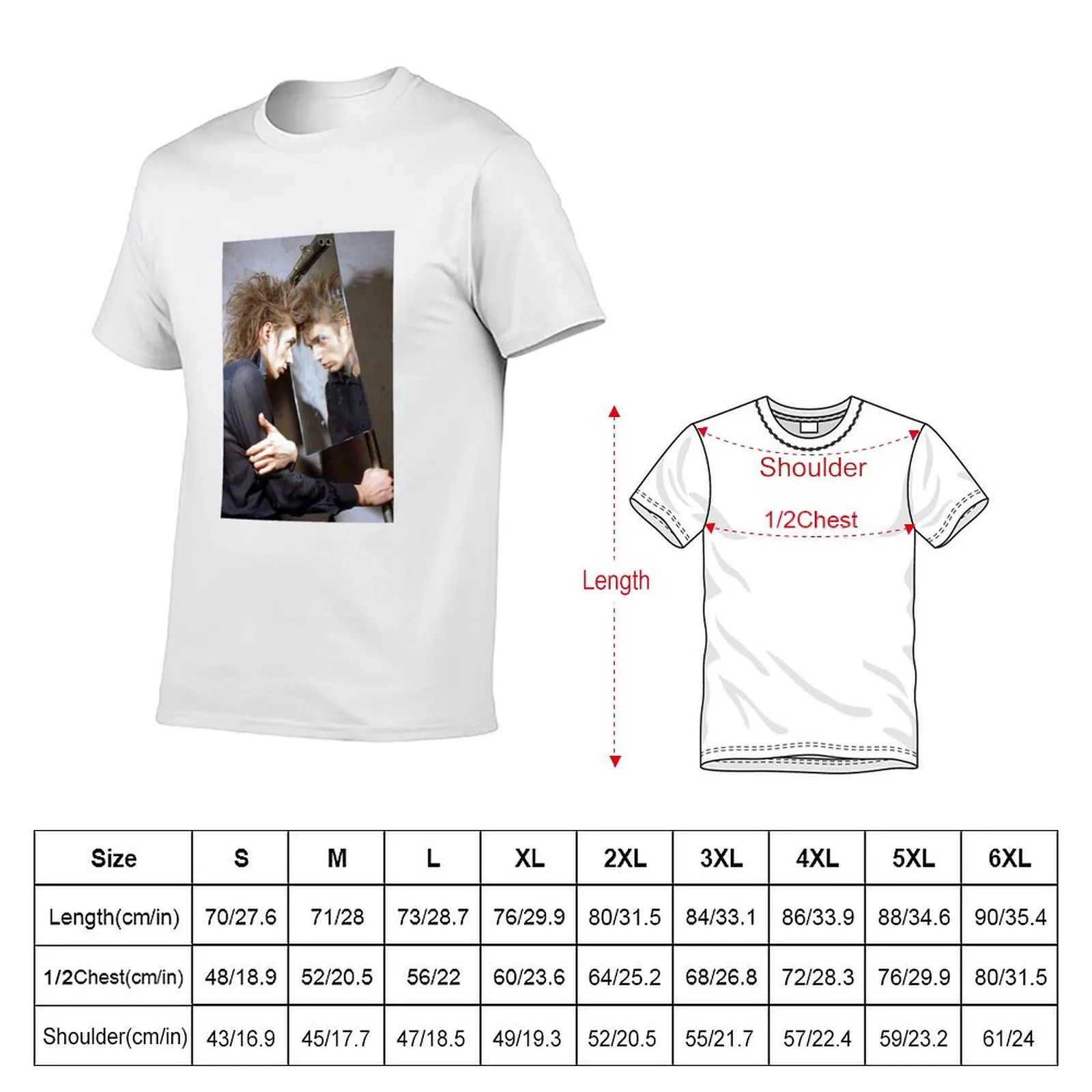 Blixa Bargeld Einsturzende Neubauten Industrial Goth T-Shirt man t shirt graphic man t shirt cotton high quality T-Shirt