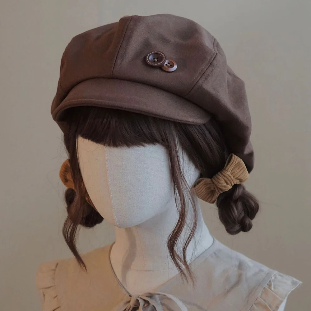 Lolita Beret Hat for Girls Harajuku Japanese Style Cute Casual Hat Cap