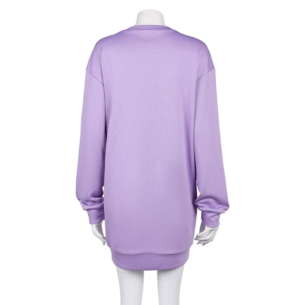 2025 할로윈 여성 미라 코스프레 보라색 후드 파자마 머리띠 의상 악마 2025 만화 사냥꾼 K팝 의류