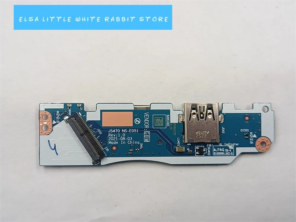 

FOR LENOVO IdeaPad 1 14ALC7 USB SD CARD READER POWER BUTTON BOARD NS-E541 NS-E051 5C50S25327