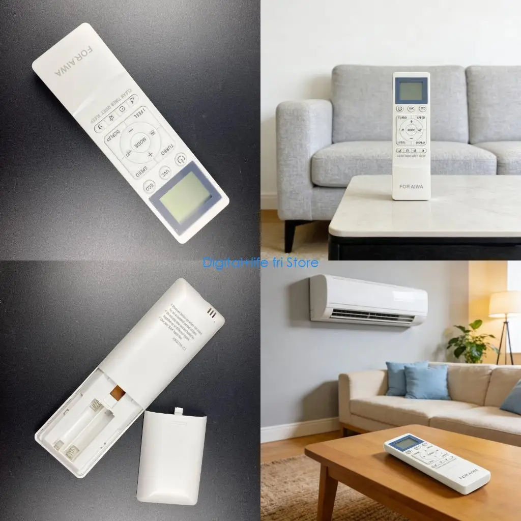 E06D Easy to Operate Remote Controls with Simple Button Arrangement Fast Power Replace