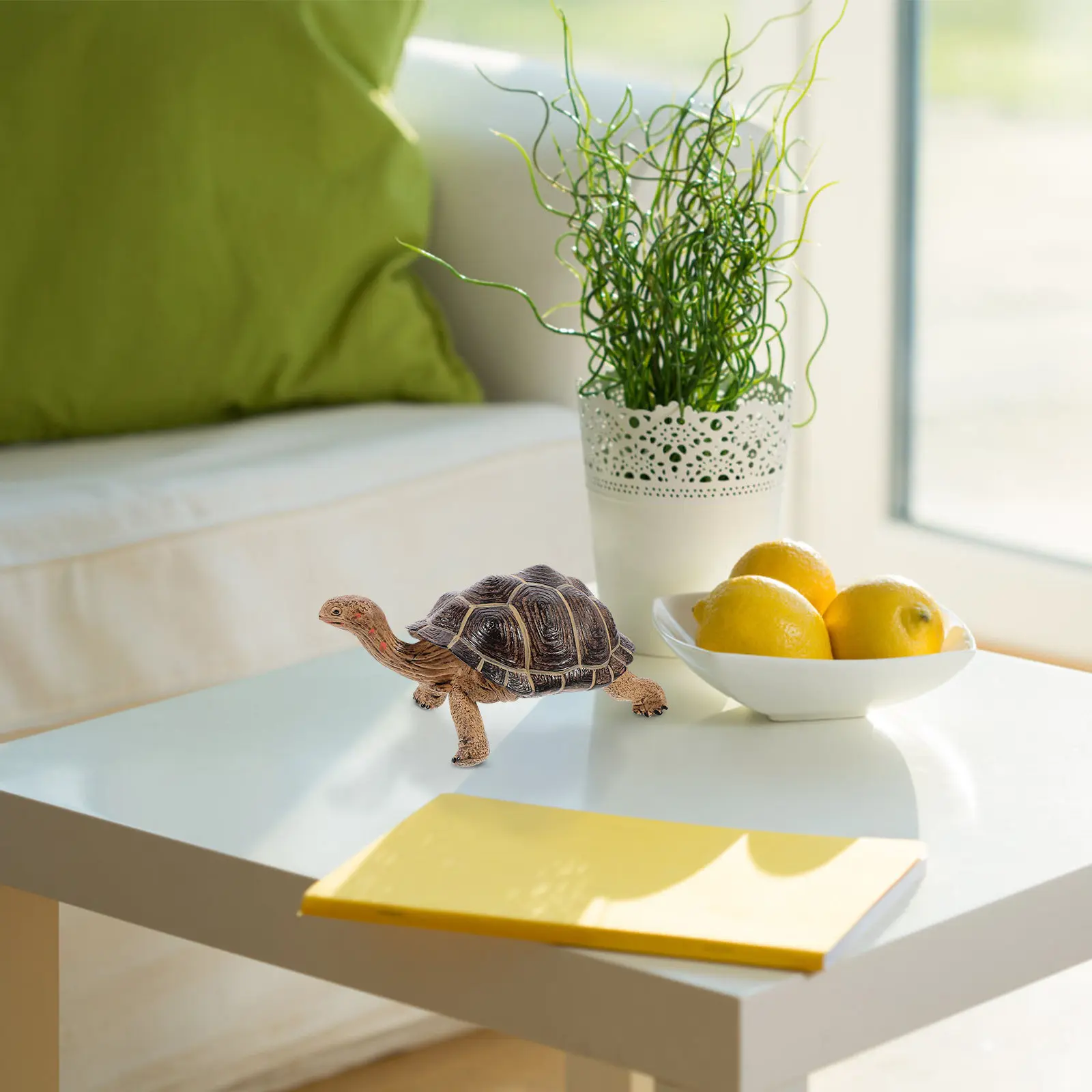 

Realistic Artificial Turtle Decoration High Quality Tortoise Adornment Perfect Home Study Living Room Decorative Wildlife Animal