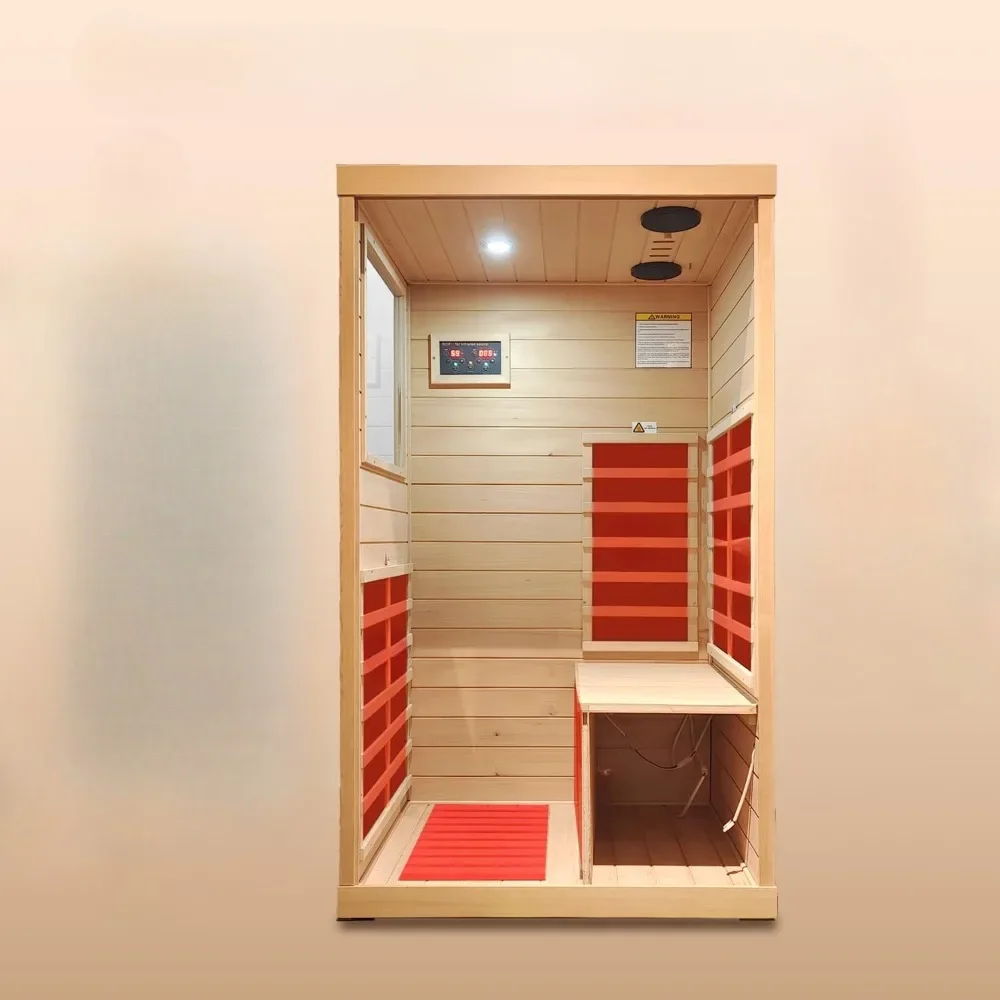 

Personal Sauna Infrared Sauna Room, 1 Household Use Far-infrared Sauna Room, Indoor Room, Low Electromagnetic Field Heater