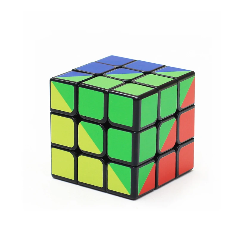Arcobaleno Cubo di Velocità 3x3x3 Problema Risoluzione Educativo Per Bambini Puzzle 3D Giocattolo Sfida Mentale Regali Per I Bambini Adolescenti Cubo Magico