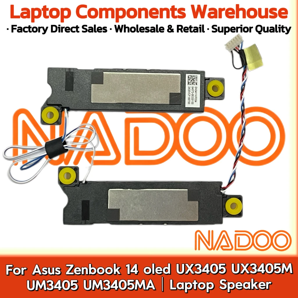 New Original Laptop Notebook Audio Speaker For Asus Zenbook 14 oled UX3405 UX3405M UM3405 UM3405MA built-in speaker horn audio