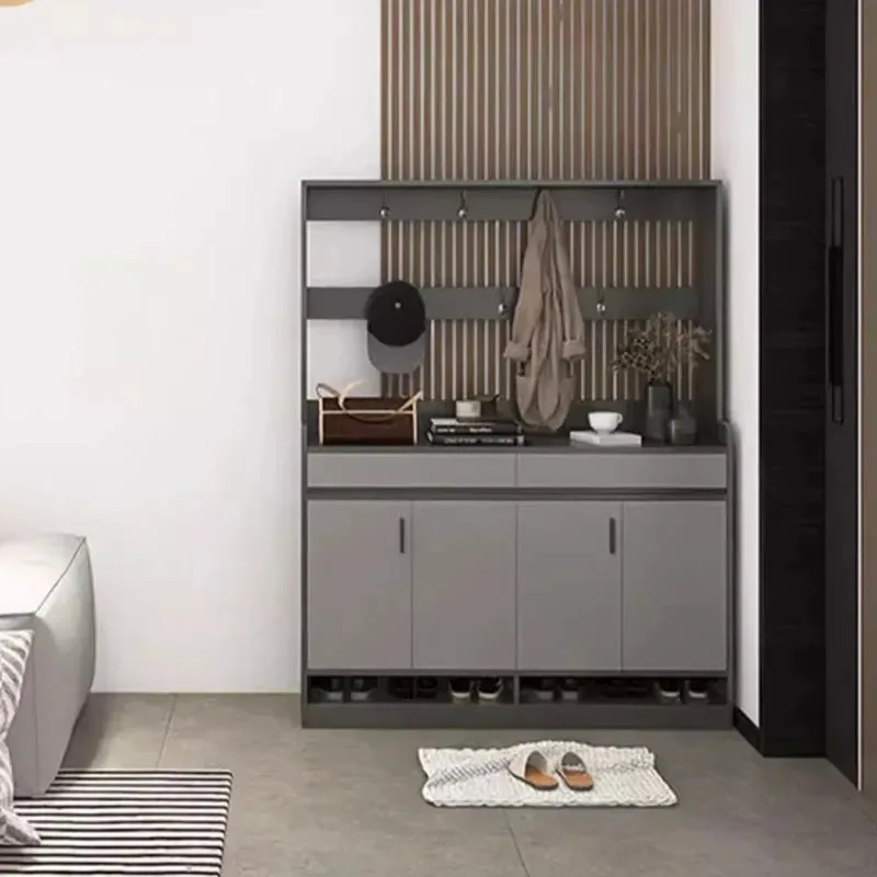 Vertical Wooden Shoe Cabinets Modern Luxury Partition Entryway Shoe Cabinets Nordic Storage Archivadores Ornaments Home Decor