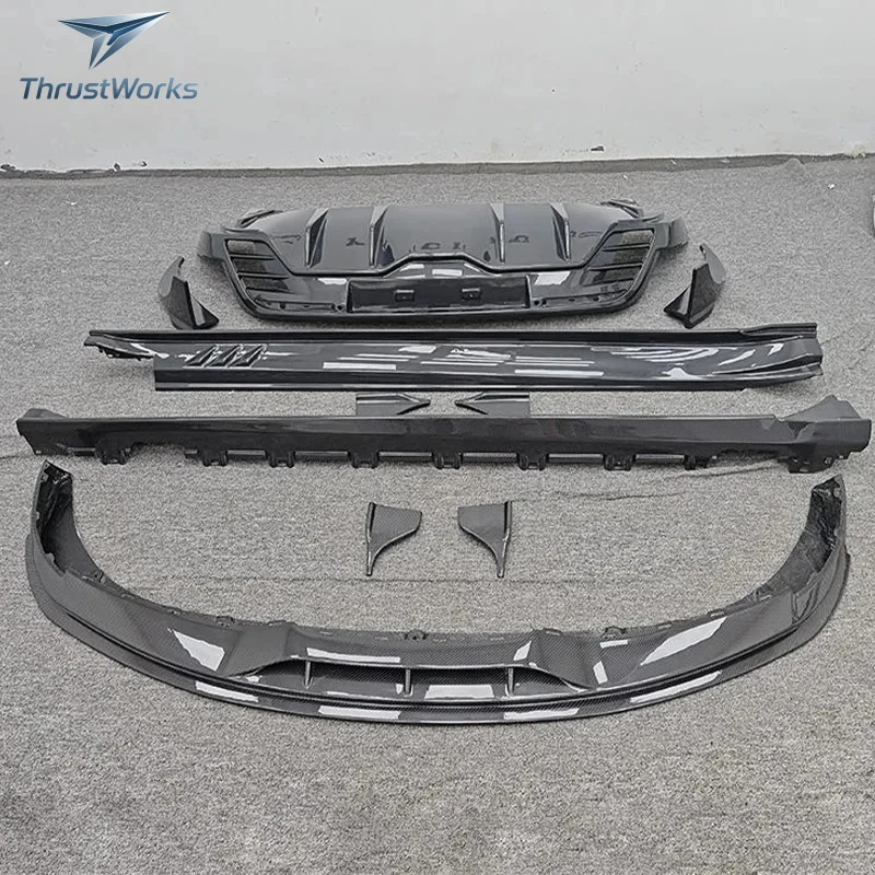 ThrustWorks Top Quality Carbon Fiber Tayca Upgrd Body Kit Front Lip Rear Diffuser Side Skirts
