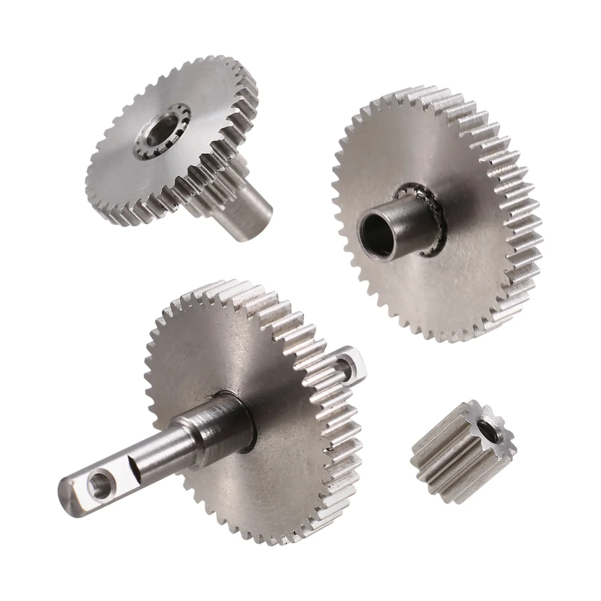 Hot sale TRX4M Steel Overdrive Underdrive Stock Transmission Gear Pinion Set for 1/18 RC Crawler TRX4M RC Upgrades 40:3:1