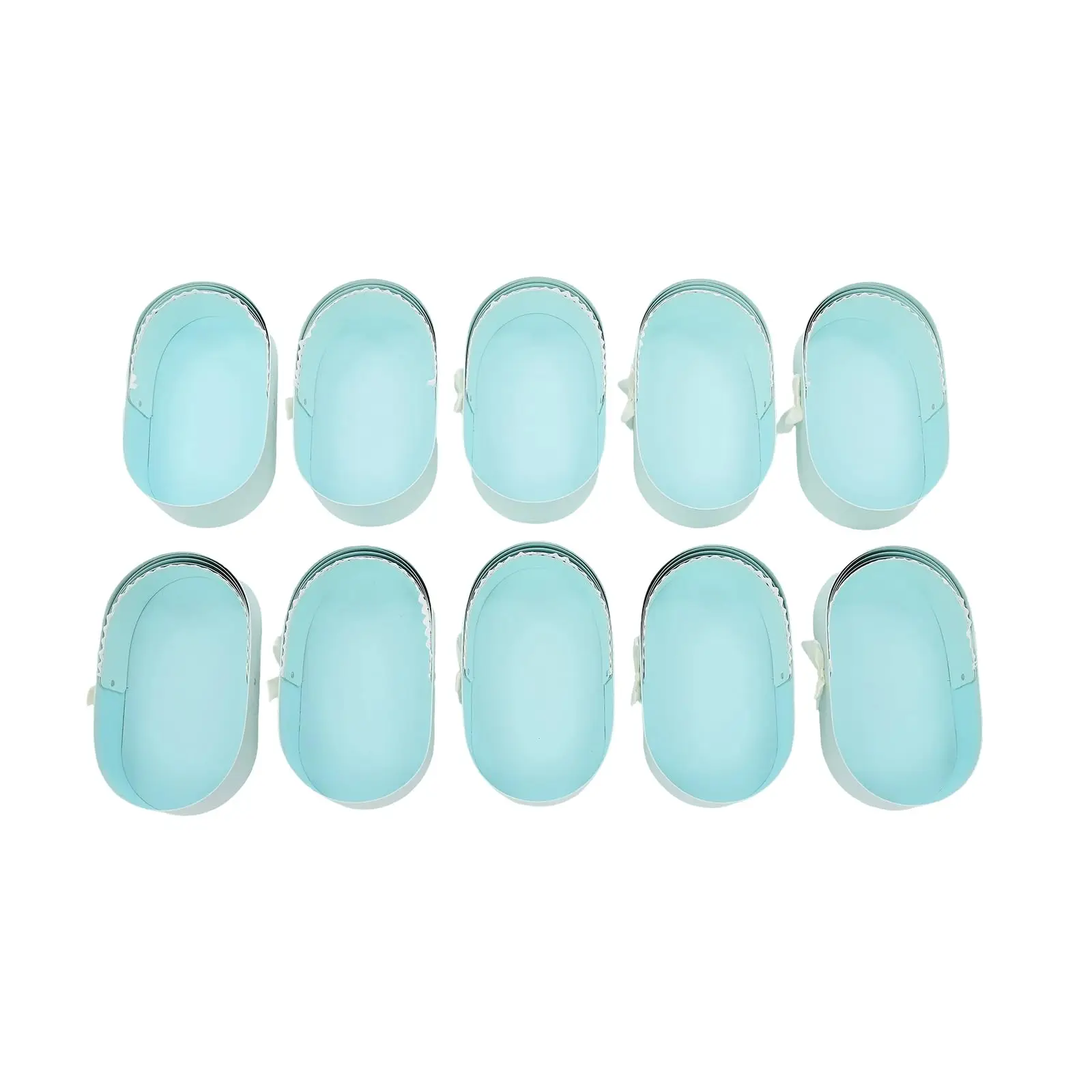 Liffshsy 10 шт., подарочная коробка с цветочной корзиной для детского душа, синяя колыбель, цветочная корзина, колыбель, подарочная коробка, декоративные коробки, маленький компаньон g