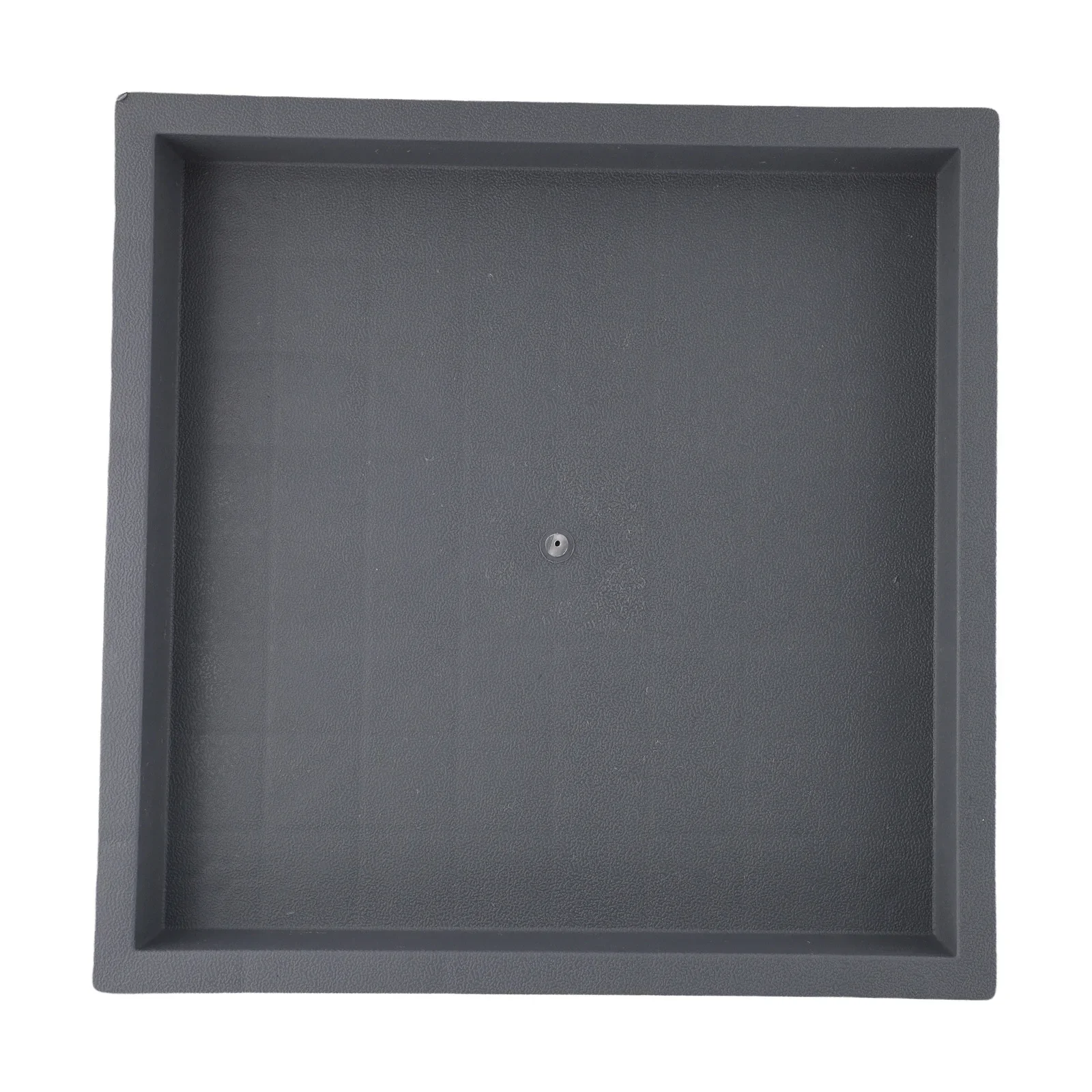 Square Bottom Tray For Flower Pots With Movable Casters Designed For Outdoor Relocation Of Heavy Plant Containers