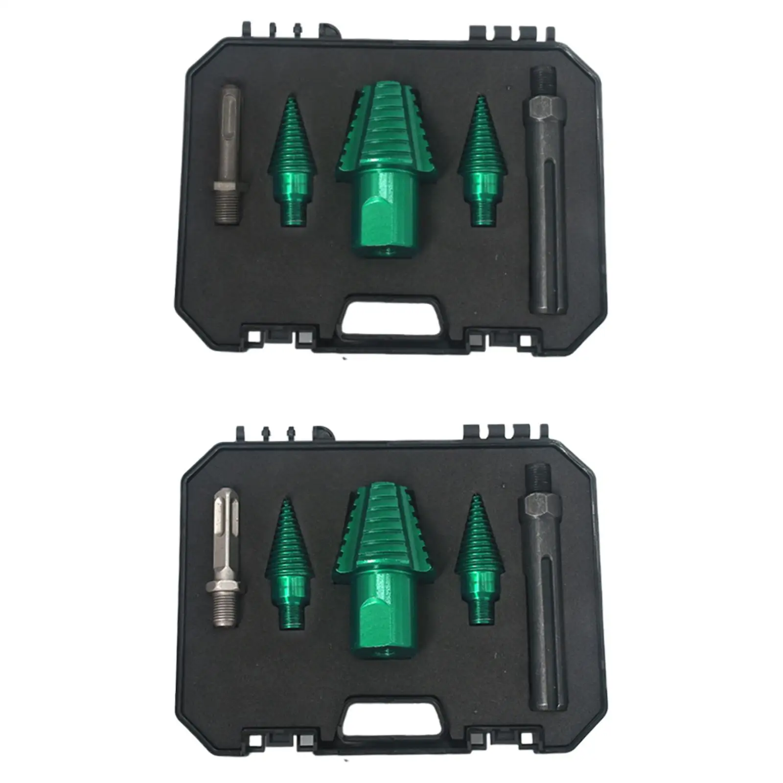 

Набор сверл для раскалывания древесины, набор сверл для улицы с футляром для хранения, простой в использовании, для деревообработки, эффективный разжигатель для раскалывания древесины