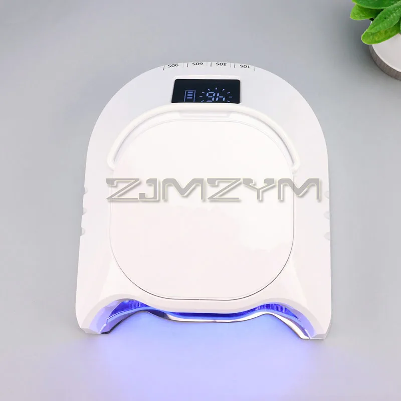 86W High Power Nail Lamp Dual Light Rechargeable Nail Dryer Wireless Nail Art Manicure Tools With Advanced Unique Mirror-finish