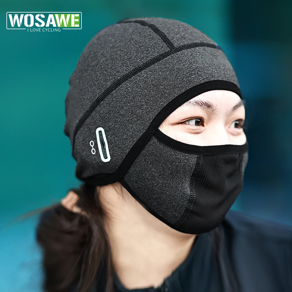 

WOSAWE Unisex Balaclava Winter Mask Ciclismo Face Cover Scarf Breathable Sun Windproof for Skiing Fishing Hiking Cycling Bandana