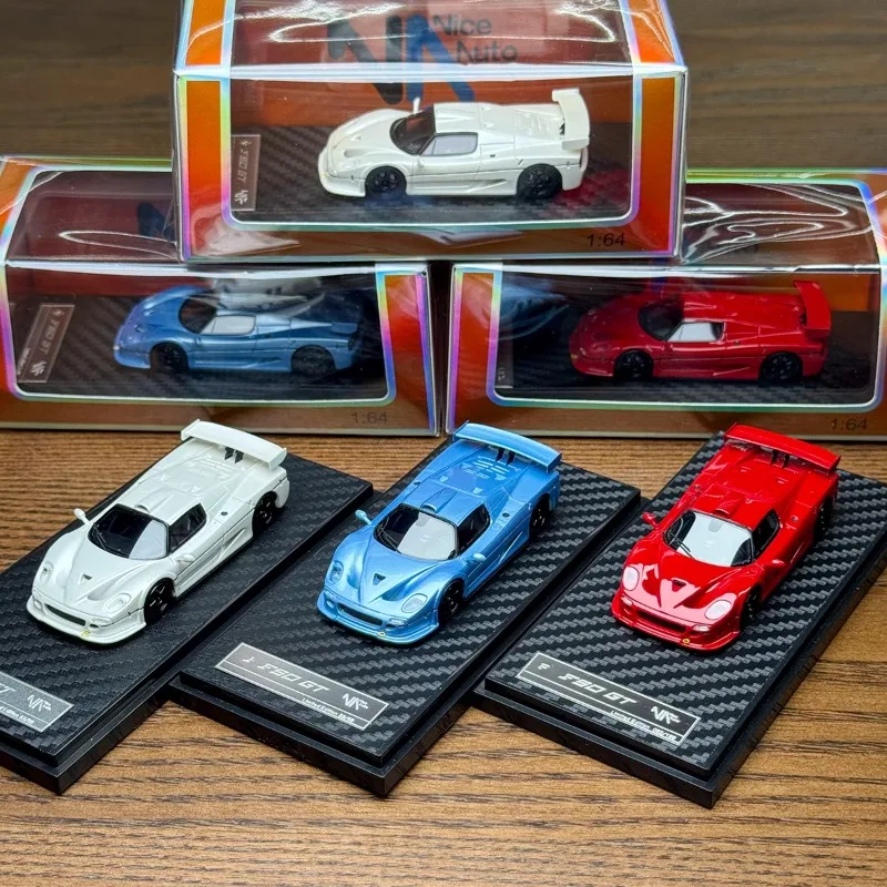 NA 1/64 F50 GT Harz Spielzeug Kraftfahrzeug Druckguss Metall Modell Geschenke