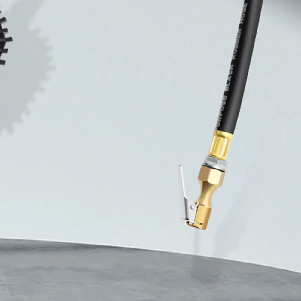 

3 Pcs Tire Air Chuck Inflator Metal Nozzle Suckers Locking Gauge Gas Pressure For Car Bike Truck