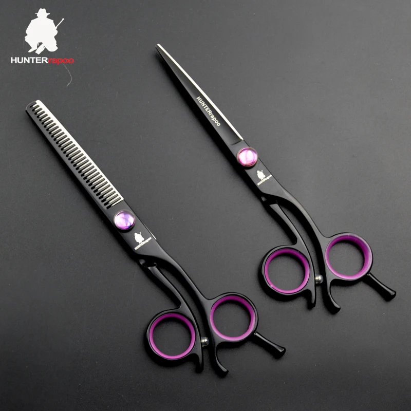 

HT9168 Professional 6" Inch Hair Cutting Shears Japan Stainless Steel 440C Barber Scissors Thinning Tool for Hairdressing Salons