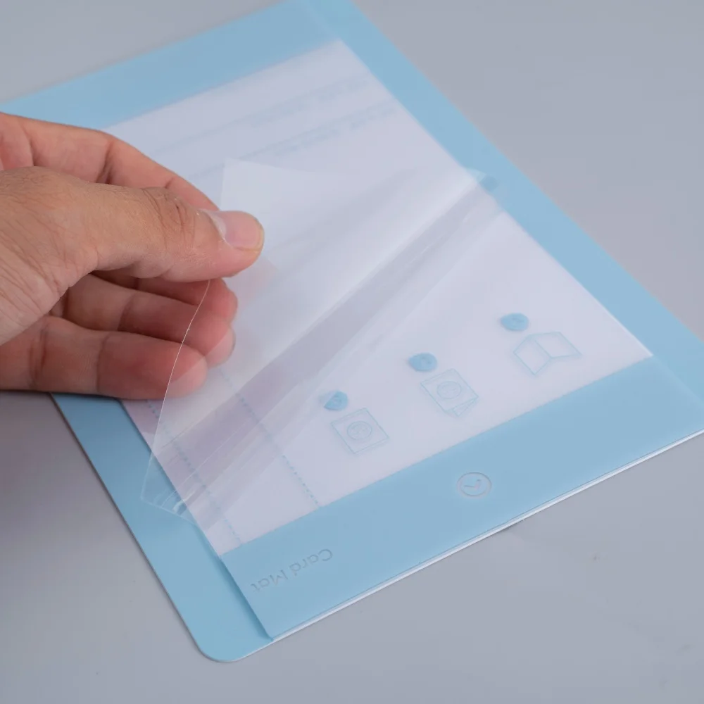 1/2/3pc 4.5x6.25in Card Mat for Cricut Joy, Adhesive Durable Craft Sticky Cutting Mat for Insert Cards, Used to Make Greeting Ca