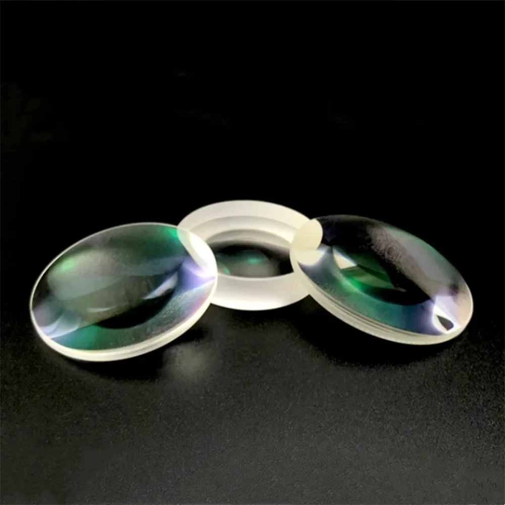 5 Inch 6 Inch LED Projector Lens Focus Conversion Magnification Extension Convex Concave Optical Glass Lens