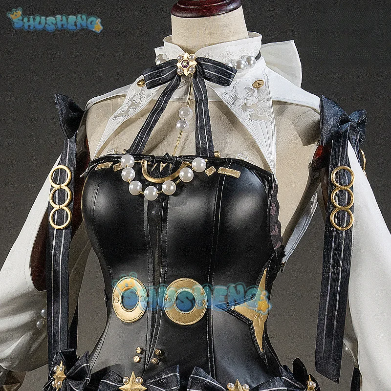 زي Zenless Zone Zero Astra Yao التأثيري فستان أسود زي الهالوين كرنفال حفلة عيد الميلاد لعب الأدوار الملابس