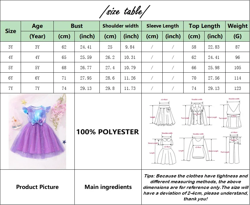 2024 Christmas Kids Girls Dress Summer Short Sleeve Bow  Gauze Children Dress Casual Soft Ventilate Sweet Girls Clothing 2-7Y