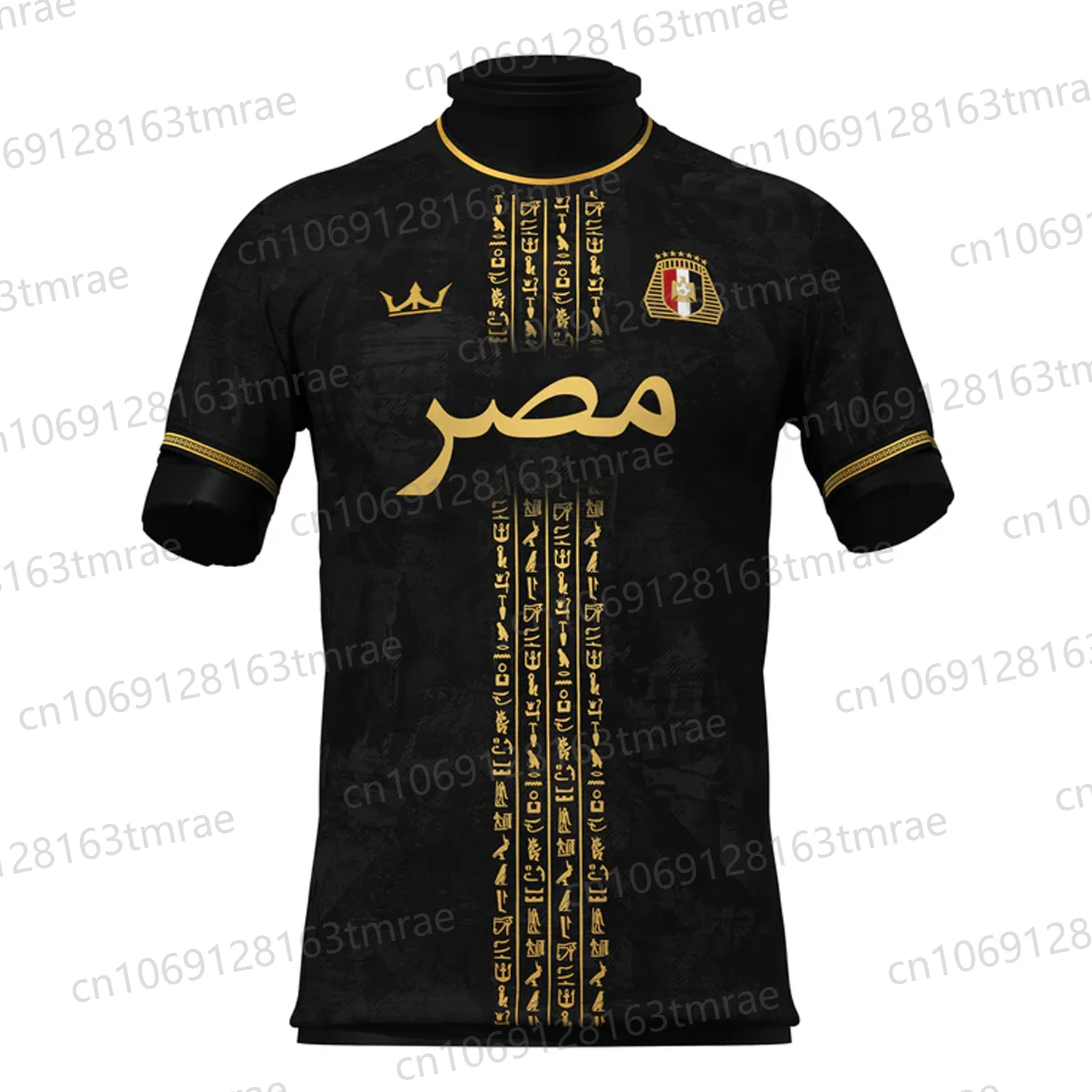 Egypt 125-Years Soccer Sport Training Uniform Home/Away Kit Football T-shirt For Adult/Kids