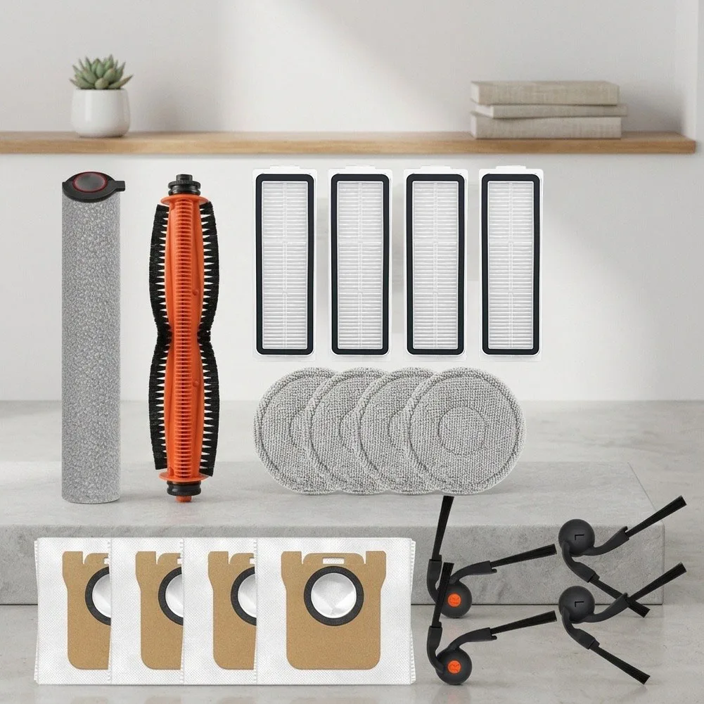 Easy Installation Vacuum Parts Anti-tangle Roller Brush PV11CN Robot Parts Nylon And Plastic Build Direct Snap Installation