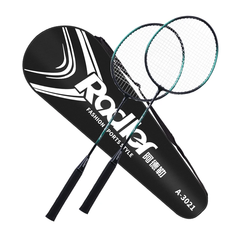 adler-badminton-racket-3021-indoor-fitness-sport-beginners-professional-alloy-material-medium-stiffness-for-amateur-beginners