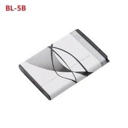 1PCS 3.7V 890mAh BL-5B BL 5B BL5B Rechargeable Lithium Phone Battery For Nokia 5140 5300 5320 N80 N83 6120C 7360 3220 3230 5070